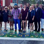 CROSSWALK ART DAZZLES IN UPTOWN DISTRICT