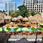 Seafood restaurant … with a pool … is open in Uptown Dallas